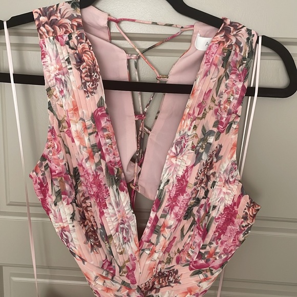 ASTR noya maxi dress in peony pink - Picture 7 of 7